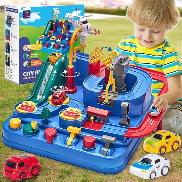 Manual Car Adventure Track Toys
